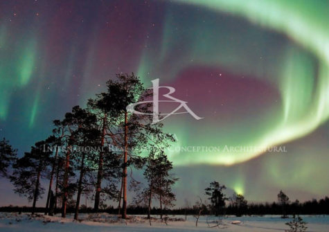 Structure touristique en Laponie Finlandaise…